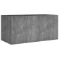 vidaXL Maceta de acero corten 80x40x40 cm vidaXL Maceta de acero corten 80x40x40 cm