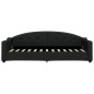 vidaXL Sofá cama nido con cajones tela negro 80x200 cm vidaXL Sofá cama nido con cajones tela negro 80x200 cm