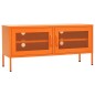 vidaXL Mueble para TV de acero naranja 105x35x50 cm vidaXL Mueble para TV de acero naranja 105x35x50 cm