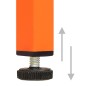 vidaXL Mueble para TV de acero naranja 105x35x50 cm vidaXL Mueble para TV de acero naranja 105x35x50 cm