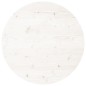 vidaXL Tablero de mesa redondo madera maciza de pino blanco Ø60x3 cm vidaXL Tablero de mesa redondo madera maciza de pino blanco Ø60x3 cm