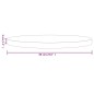 vidaXL Tablero de mesa redondo madera maciza de pino blanco Ø60x3 cm vidaXL Tablero de mesa redondo madera maciza de pino blanco Ø60x3 cm