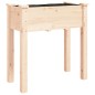 vidaXL Jardinera con forro interior madera maciza de abeto 71x37x76 cm vidaXL Jardinera con forro interior madera maciza de abeto 71x37x76 cm