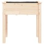 vidaXL Jardinera con forro interior madera maciza de abeto 71x37x76 cm vidaXL Jardinera con forro interior madera maciza de abeto 71x37x76 cm