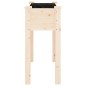 vidaXL Jardinera con forro interior madera maciza de abeto 71x37x76 cm vidaXL Jardinera con forro interior madera maciza de abeto 71x37x76 cm