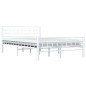 vidaXL Estructura de cama de metal blanco 120x200 cm vidaXL Estructura de cama de metal blanco 120x200 cm