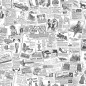 Homestyle Papel pintado Papers negro y blanco Homestyle Papel pintado Papers negro y blanco