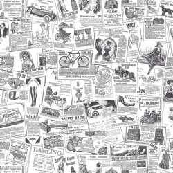 Homestyle Papel pintado Papers negro y blanco