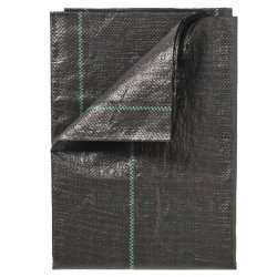 Nature Cubierta de suelo antimaleza negra 2x10 m 