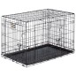 Ferplast Jaula para perros Dog-Inn 90 gris 92,7x58,1x62,5 cm Ferplast Jaula para perros Dog-Inn 90 gris 92,7x58,1x62,5 cm