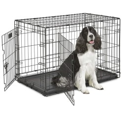 Ferplast Jaula para perros Dog-Inn 90 gris 92,7x58,1x62,5 cm