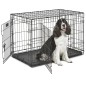 Ferplast Jaula para perros Dog-Inn 90 gris 92,7x58,1x62,5 cm Ferplast Jaula para perros Dog-Inn 90 gris 92,7x58,1x62,5 cm