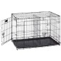 Ferplast Jaula para perros Dog-Inn 90 gris 92,7x58,1x62,5 cm Ferplast Jaula para perros Dog-Inn 90 gris 92,7x58,1x62,5 cm