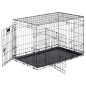 Ferplast Jaula para perros Dog-Inn 90 gris 92,7x58,1x62,5 cm Ferplast Jaula para perros Dog-Inn 90 gris 92,7x58,1x62,5 cm