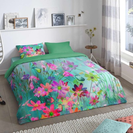 Good Morning Funda de edredón BELLE 155x200 cm multicolor