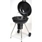ProGarden Barbacoa de carbón sobre ruedas negro 56 cm ProGarden Barbacoa de carbón sobre ruedas negro 56 cm