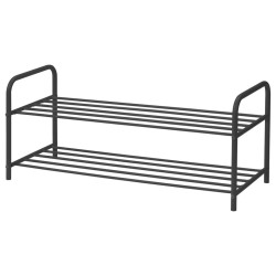 Storage solutions Estantería zapatero con 2 niveles 91x35x38,5 cm