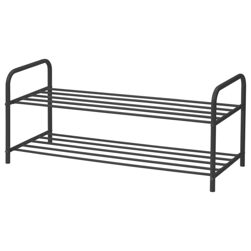 Storage solutions Estantería zapatero con 2 niveles 91x35x38,5 cm Storage solutions Estantería zapatero con 2 niveles 91x35x38,5 cm