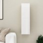 vidaXL Mueble de TV contrachapada blanco brillante 30,5x30x110 cm vidaXL Mueble de TV contrachapada blanco brillante 30,5x30x110 cm