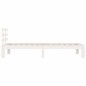 vidaXL Estructura de cama madera maciza blanca 100x200 cm vidaXL Estructura de cama madera maciza blanca 100x200 cm
