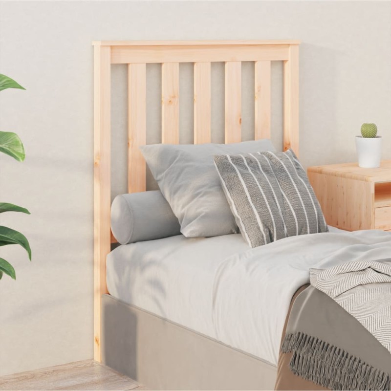 vidaXL Cabecero de cama madera maciza de pino 81x6x101 cm vidaXL Cabecero de cama madera maciza de pino 81x6x101 cm