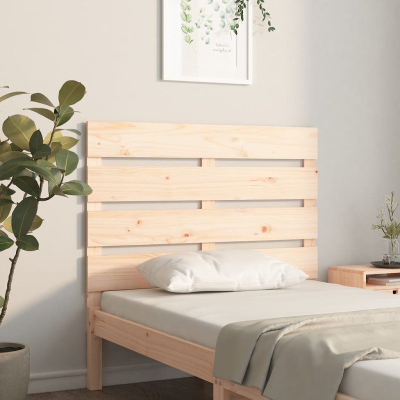 vidaXL Cabecero madera maciza de pino 75x3x80 cm vidaXL Cabecero madera maciza de pino 75x3x80 cm