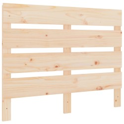 vidaXL Cabecero madera maciza de pino 75x3x80 cm