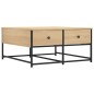 vidaXL Mesa de centro madera de ingeniería roble Sonoma 80x80x40 cm vidaXL Mesa de centro madera de ingeniería roble Sonoma 80x80x40 cm