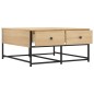 vidaXL Mesa de centro madera de ingeniería roble Sonoma 80x80x40 cm vidaXL Mesa de centro madera de ingeniería roble Sonoma 80x80x40 cm
