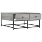 vidaXL Mesa de centro madera de ingeniería gris Sonoma 80x80x40 cm vidaXL Mesa de centro madera de ingeniería gris Sonoma 80x80x40 cm