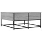 vidaXL Mesa de centro madera de ingeniería gris Sonoma 80x80x40 cm vidaXL Mesa de centro madera de ingeniería gris Sonoma 80x80x40 cm