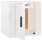 vidaXL Muebles para TV de pared 2 uds blanco brillante 40x34,5x40 cm
