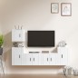 vidaXL Set de muebles de TV 5 pzas madera contrachapada blanco brillo vidaXL Set de muebles de TV 5 pzas madera contrachapada blanco brillo