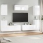 vidaXL Set de muebles de TV 7 pzas madera contrachapada blanco brillo vidaXL Set de muebles de TV 7 pzas madera contrachapada blanco brillo