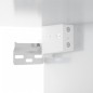 vidaXL Set de muebles de TV 3 pzas madera contrachapada blanco brillo vidaXL Set de muebles de TV 3 pzas madera contrachapada blanco brillo