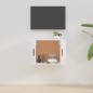 vidaXL Mueble para TV de pared blanco brillante 57x34,5x40 cm vidaXL Mueble para TV de pared blanco brillante 57x34,5x40 cm