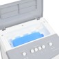 vidaXL Enfriador de aire portátil 3 en 1 blanco 264x255x680 mm 80 W