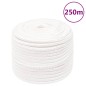 vidaXL Cuerda de barco polipropileno blanco intenso 12 mm 250 m vidaXL Cuerda de barco polipropileno blanco intenso 12 mm 250 m