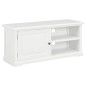 vidaXL Mueble para el televisor de madera blanco 90x30x40 cm vidaXL Mueble para el televisor de madera blanco 90x30x40 cm