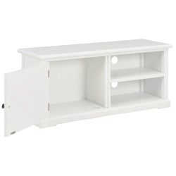vidaXL Mueble para el televisor de madera blanco 90x30x40 cm 