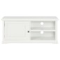 vidaXL Mueble para el televisor de madera blanco 90x30x40 cm vidaXL Mueble para el televisor de madera blanco 90x30x40 cm
