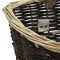 vidaXL Cesto de leña con correas transporte sauce natural 44,5x37x50cm vidaXL Cesto de leña con correas transporte sauce natural 44,5x37x50cm
