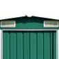 vidaXL Caseta de jardín metal verde 257x580x181 cm vidaXL Caseta de jardín metal verde 257x580x181 cm
