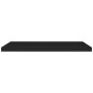 vidaXL Estantes flotantes de pared 4 uds MDF negro 90x23,5x3,8 cm vidaXL Estantes flotantes de pared 4 uds MDF negro 90x23,5x3,8 cm