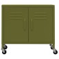 vidaXL Armario de almacenamiento acero verde oliva 60x35x56 cm vidaXL Armario de almacenamiento acero verde oliva 60x35x56 cm