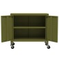 vidaXL Armario de almacenamiento acero verde oliva 60x35x56 cm vidaXL Armario de almacenamiento acero verde oliva 60x35x56 cm