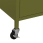 vidaXL Armario de almacenamiento acero verde oliva 60x35x56 cm vidaXL Armario de almacenamiento acero verde oliva 60x35x56 cm