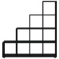 vidaXL Estantería forma de escalera madera contrachapada negro 142 cm vidaXL Estantería forma de escalera madera contrachapada negro 142 cm