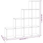 vidaXL Estantería forma de escalera madera contrachapada negro 142 cm vidaXL Estantería forma de escalera madera contrachapada negro 142 cm