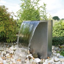Ubbink Cascada con LED Venezia acero inoxidable 1312088